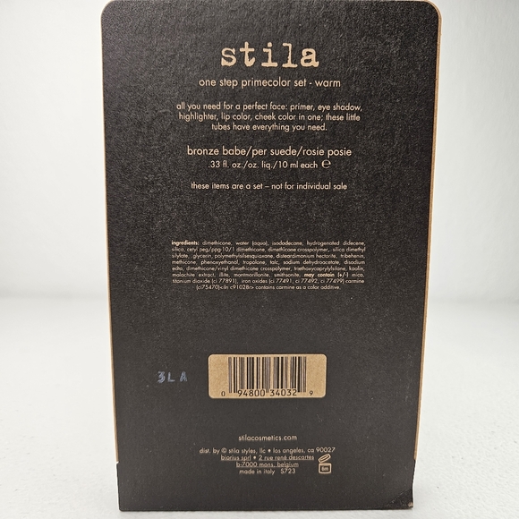 Stila Makeup Set One Step Prime Convertible Color Lip Cheek Eye New Rare - Picture 3 of 4